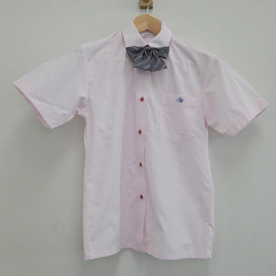 【中古】静岡県 日本大学三島高等学校 女子制服 5点（シャツ・ニットベスト・スカート）sf020214