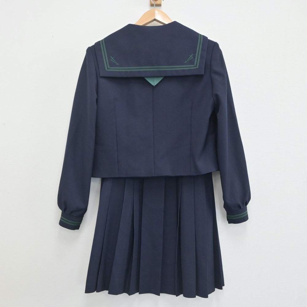 【中古】東京都 二松學舍大学附属高等学校 女子制服 3点（セーラー服・スカート）sf020218