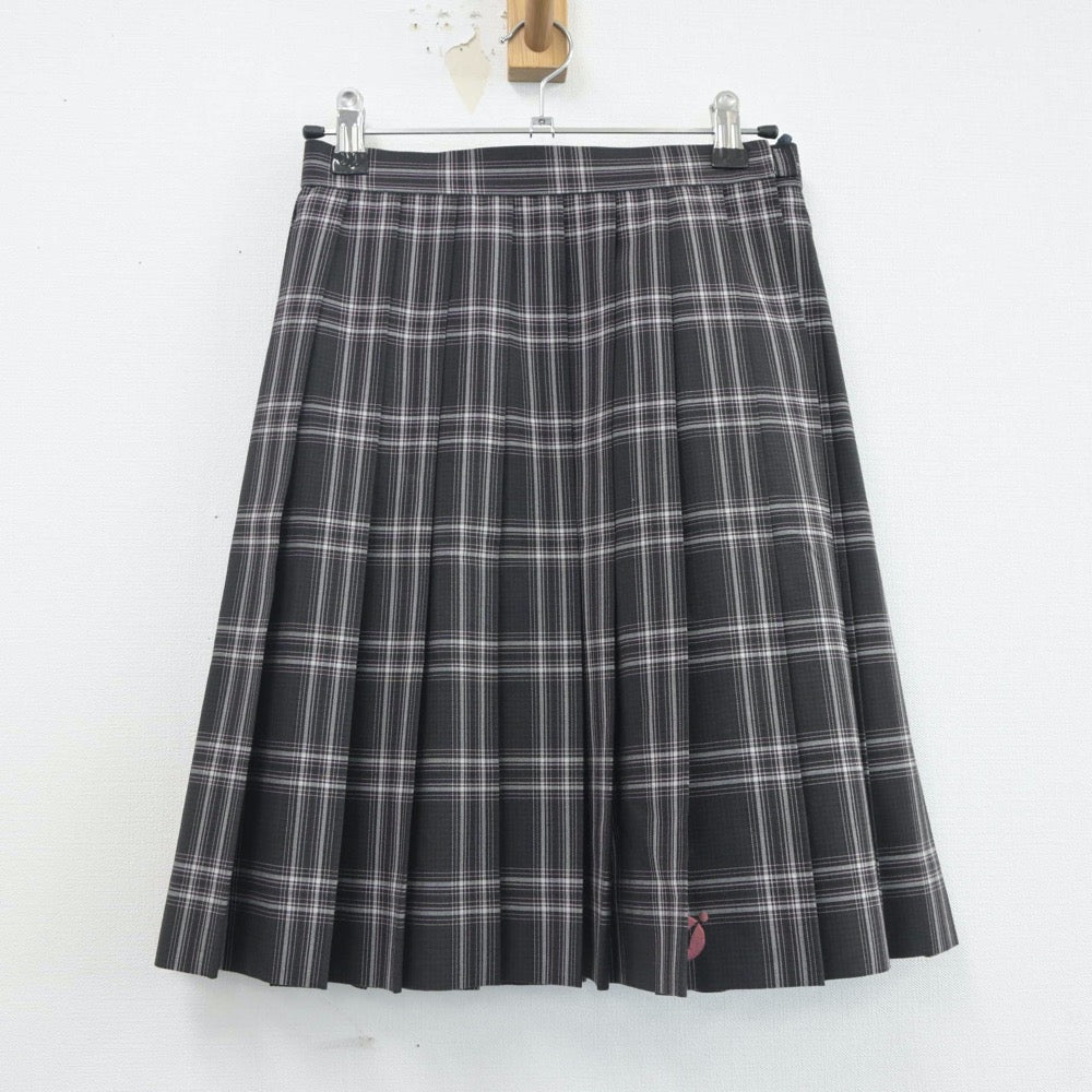 【中古】千葉県 二松学舎大学附属柏高等学校 女子制服 5点（シャツ・ニットベスト・スカート）sf020220