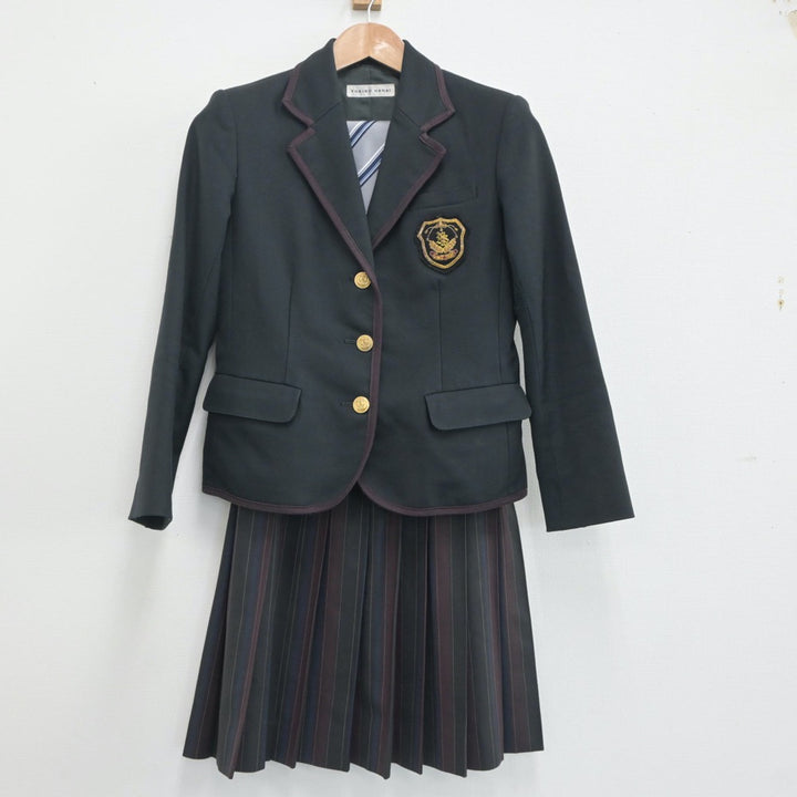 【中古制服】千葉県 二松学舎大学附属柏高等学校 女子制服 4点（ブレザー・ベスト・スカート）sf020221【リサイクル学生服】 | 中古制服 通販パレイド