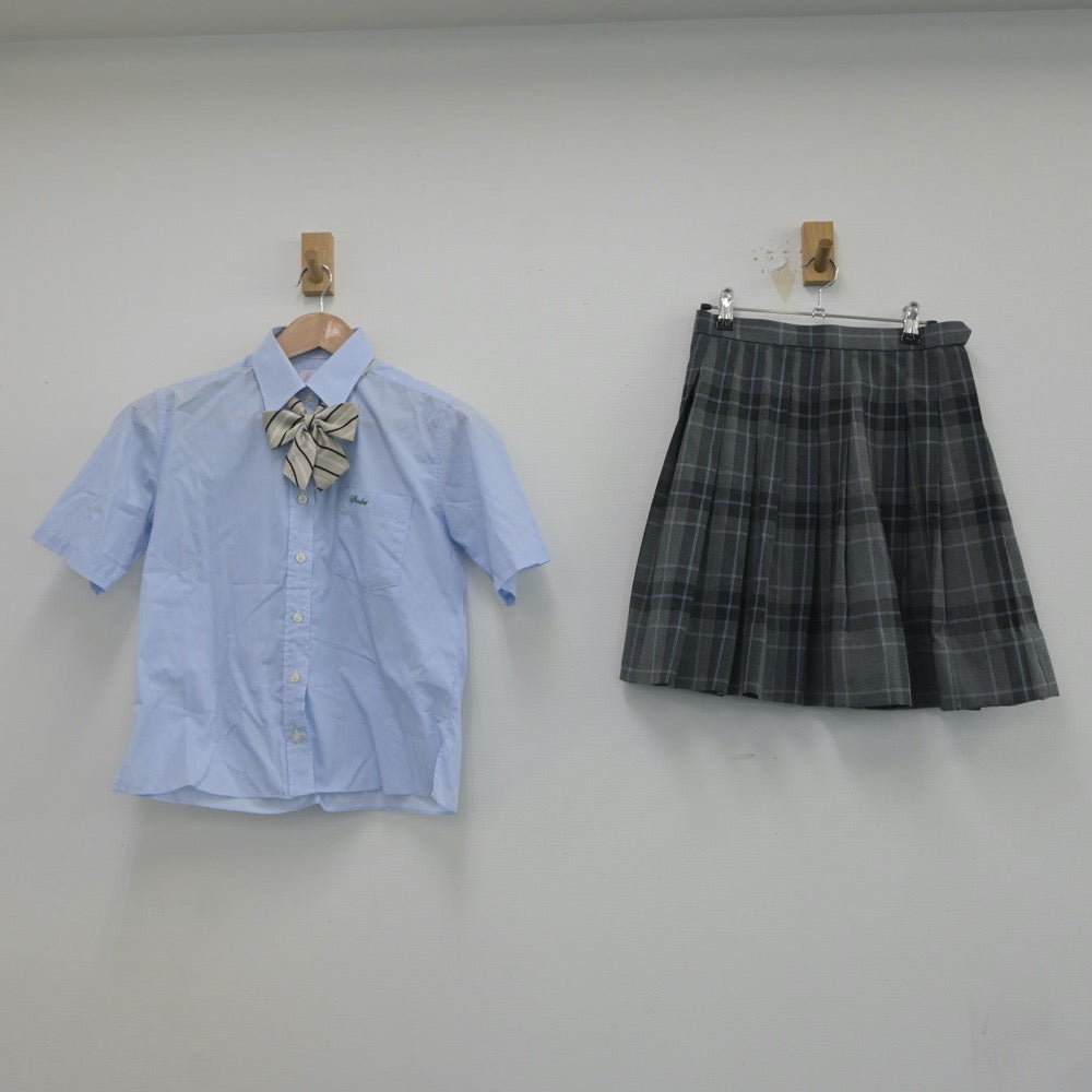 中古制服】大阪府 大阪商業大学高等学校 女子制服 3点（シャツ・スカート）sf020226【リサイクル学生服】 | 中古制服通販パレイド