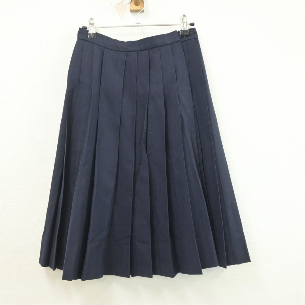 【中古】大阪府 夕陽丘高等学校 女子制服 3点（セーラー服・スカート）sf020242