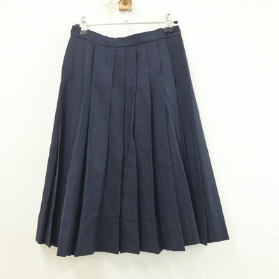 【中古】大阪府 夕陽丘高等学校 女子制服 3点（セーラー服・スカート）sf020242