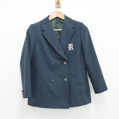 【中古】栃木県 河内中学校 女子制服 3点（ブレザー・スカート）sf020248