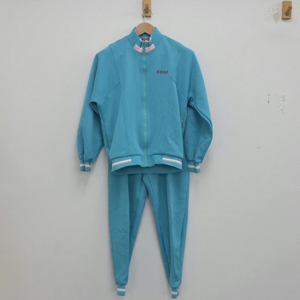 【中古】神奈川県 桐光学園高等学校 女子制服 3点（ジャージ 上・ジャージ 下・体操服 下）sf020250