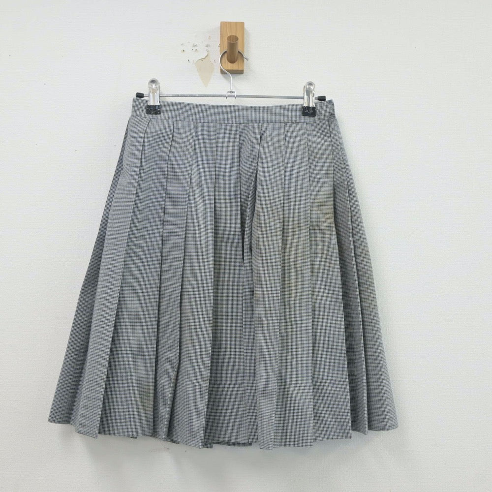 【中古】神奈川県 桐光学園高等学校 女子制服 2点（ベスト・スカート）sf020254