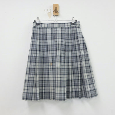 【中古】東京都 錦城高等学校 女子制服 3点（ニット・シャツ・スカート）sf020262