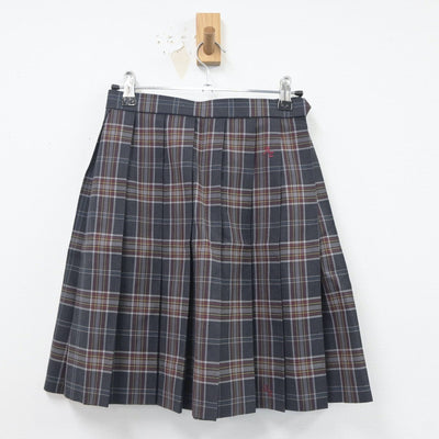 【中古】神奈川県 麻布大学附属高等学校 女子制服 2点（ニット・スカート）sf020264