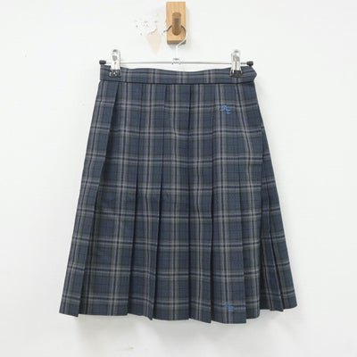 【中古】神奈川県 麻布大学附属高等学校 女子制服 2点（ニット・スカート）sf020265