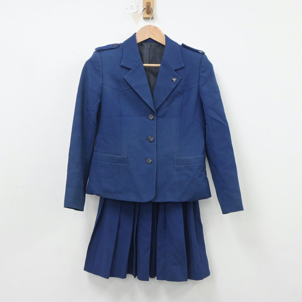 【中古】千葉県 検見川高等学校 女子制服 3点（ブレザー・ベスト・スカート）sf020268