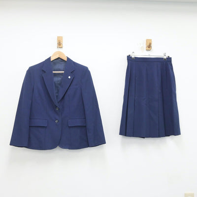 【中古】埼玉県 大宮光陵高等学校 女子制服 2点（ブレザー・スカート）sf020271