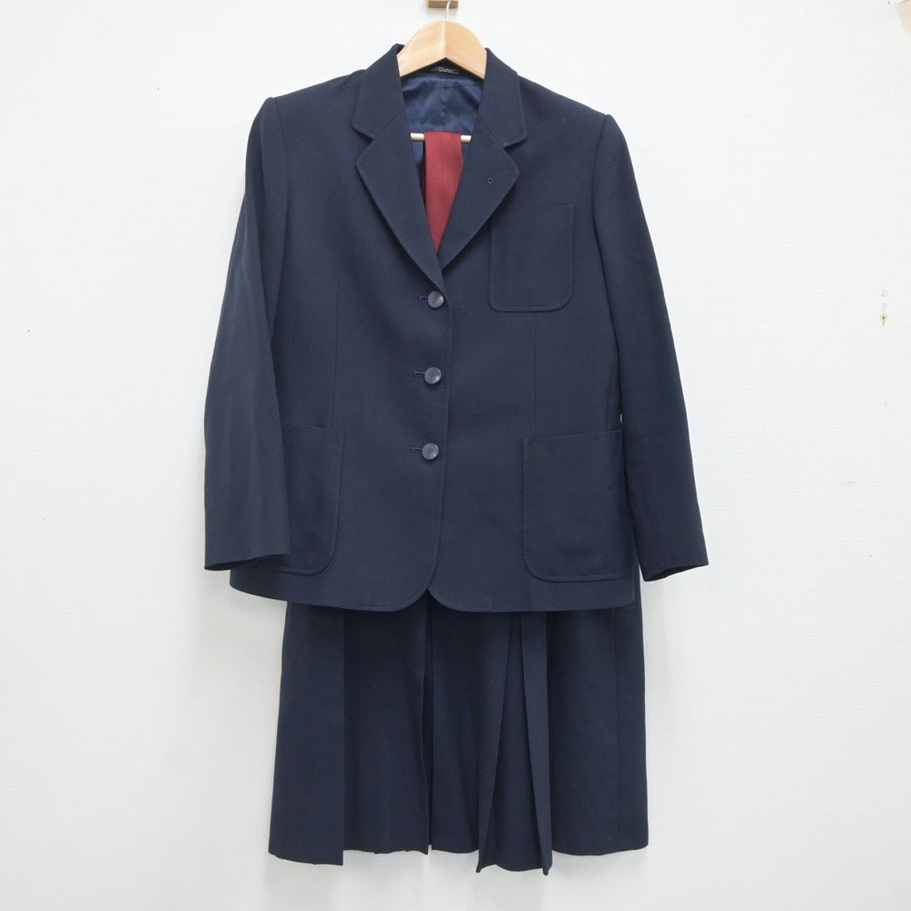 【中古】東京都 八王子第六中学校 女子制服 4点（ブレザー・ベスト・スカート）sf020275