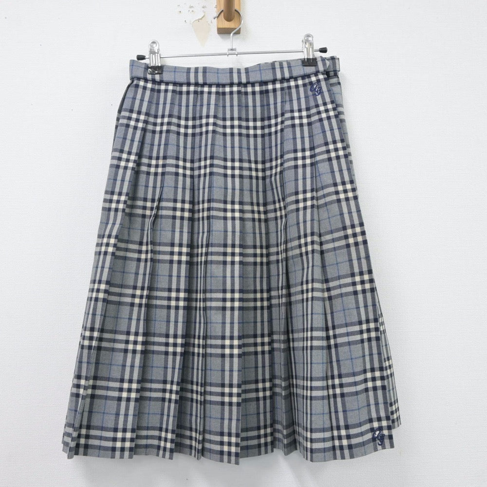 【中古】大阪府 大阪学院大学高等学校 女子制服 4点（ブレザー・ニット・スカート）sf020280