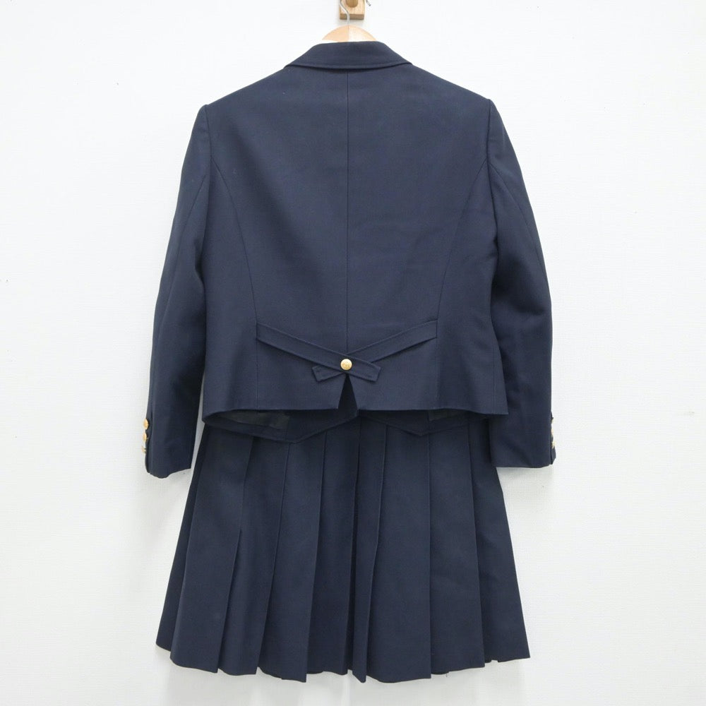 【中古】青森県 青森商業高等学校 女子制服 3点（ブレザー・スカート）sf020290