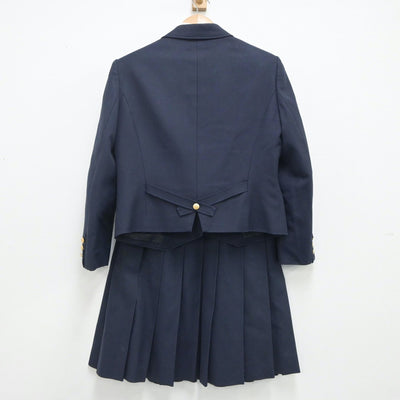 【中古】青森県 青森商業高等学校 女子制服 3点（ブレザー・スカート）sf020290