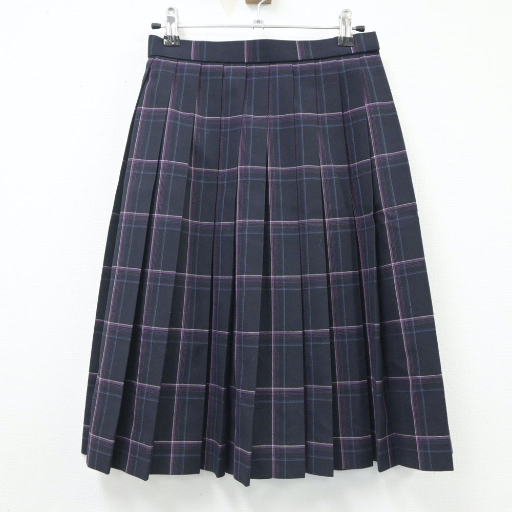 【中古】千葉県 成田高等学校 女子制服 6点（ブレザー・シャツ・ニット・スカート）sf020294