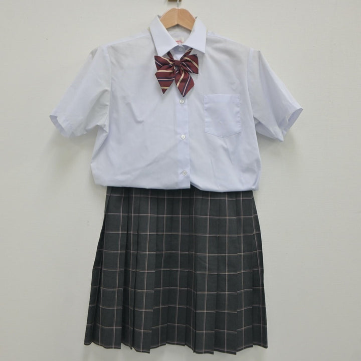 中古制服】千葉県 松戸向陽高等学校 女子制服 3点（シャツ・スカート）sf020306【リサイクル学生服】 | 中古制服通販パレイド