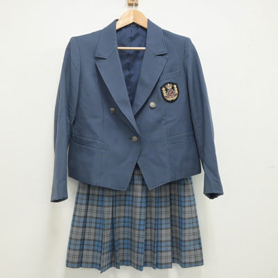 【中古】神奈川県 港南中学校 女子制服 3点（ブレザー・ベスト・スカート）sf020312