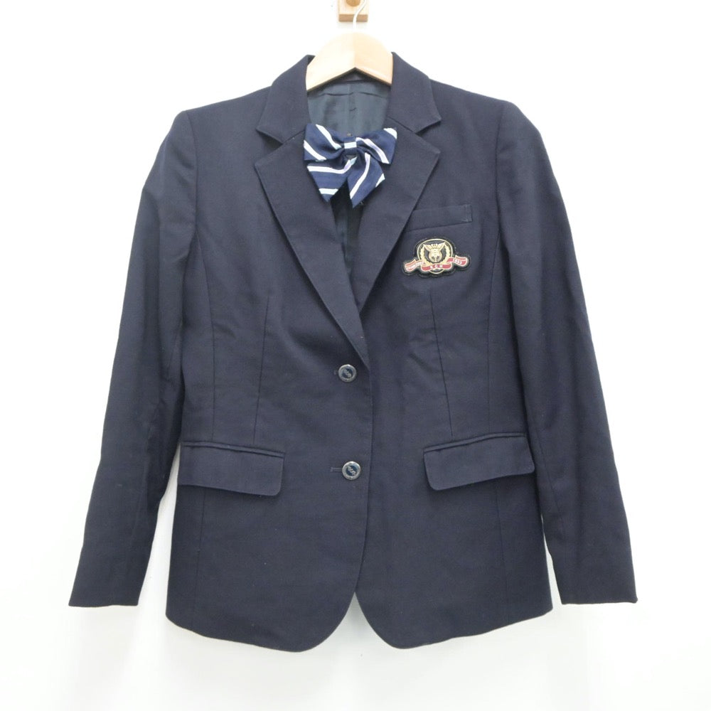 【中古】神奈川県 幸高等学校 女子制服 5点（ブレザー・スカート）sf020313