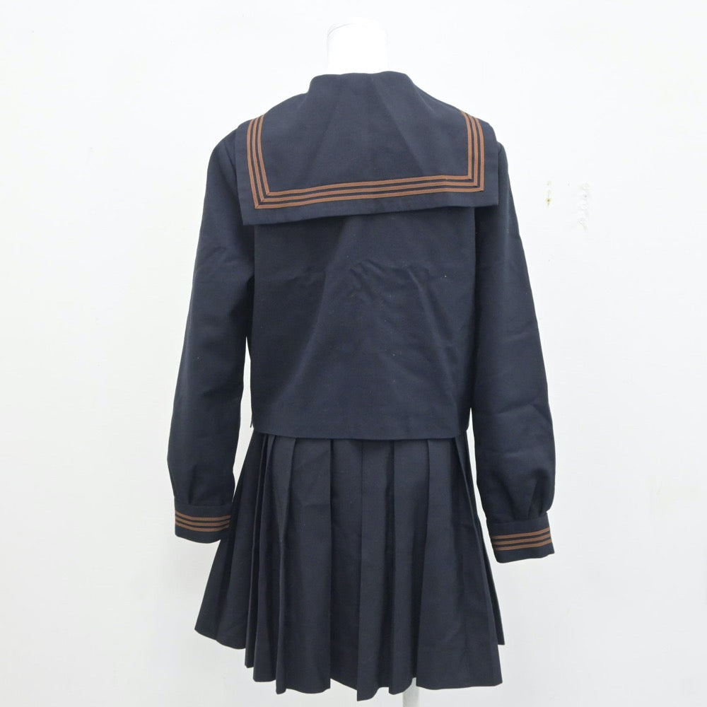 【中古】東京都 関東国際高校学校 女子制服 2点（セーラー服・スカート）sf020319