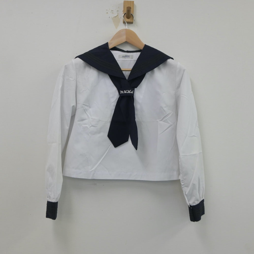 【中古】埼玉県 さいたま市立浦和高等学校 女子制服 2点（セーラー服）sf020327