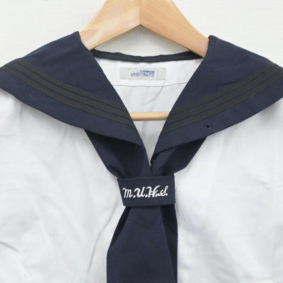 【中古】埼玉県 さいたま市立浦和高等学校 女子制服 3点（セーラー服・スカート）sf020329