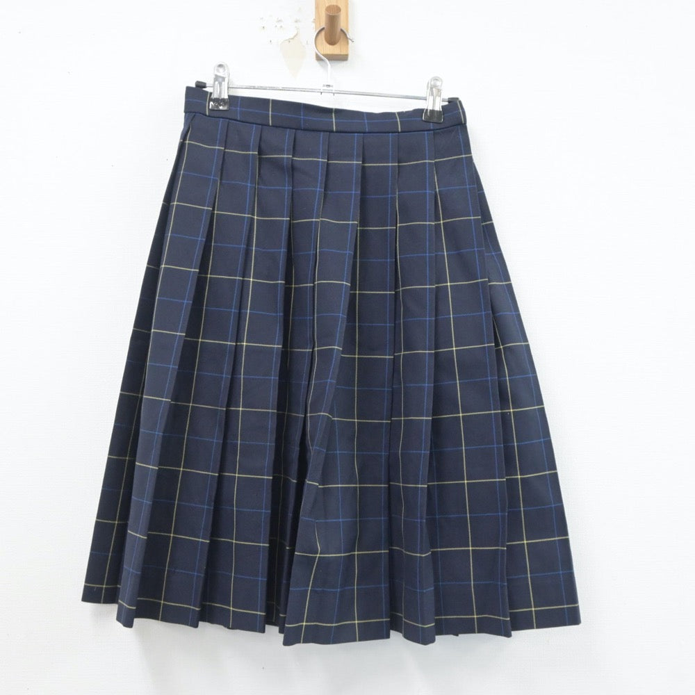 【中古】北海道 旭川明成高等学校 女子制服 2点（ブレザー・スカート）sf020330