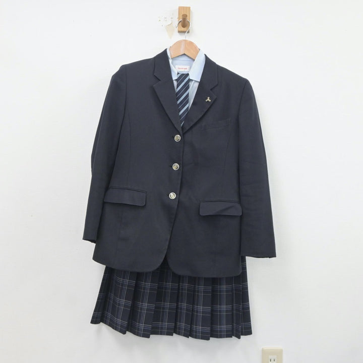 【中古制服】千葉県 柏市立柏高等学校 女子制服 4点（ブレザー・シャツ・スカート）sf020338【リサイクル学生服】 | 中古制服通販パレイド