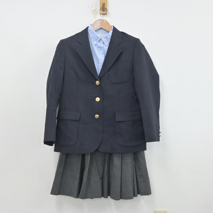 中古制服】大阪府 金岡高等学校 女子制服 4点（ブレザー・シャツ・スカート）sf020344【リサイクル学生服】 | 中古制服通販パレイド