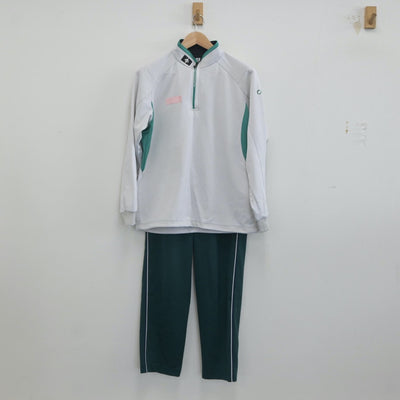 【中古】福岡県 三井中央高等学校 女子制服 3点（ジャージ 上・体操服 上・ジャージ 下）sf020360