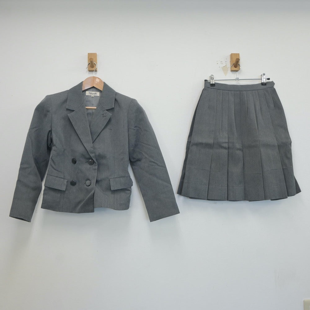 【中古】熊本県 鎮西高等学校 女子制服 3点（ブレザー・スカート）sf020375