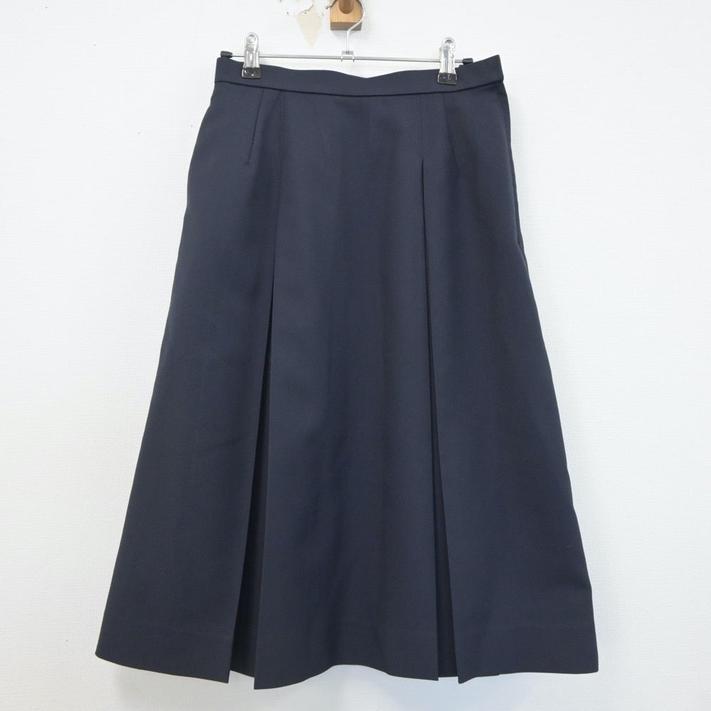 【中古】群馬県 富士見中学校 女子制服 4点（ブレザー・シャツ・ベスト・スカート）sf020388