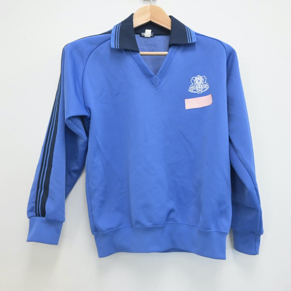 【中古】埼玉県 内谷中学校 女子制服 2点（ジャージ 上・ジャージ 下）sf020394