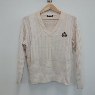 【中古】埼玉県 山村学園高等学校 女子制服 2点（ニット・スカート）sf020412