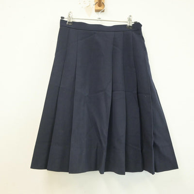 【中古】埼玉県 山村学園高等学校 女子制服 2点（ニット・スカート）sf020412