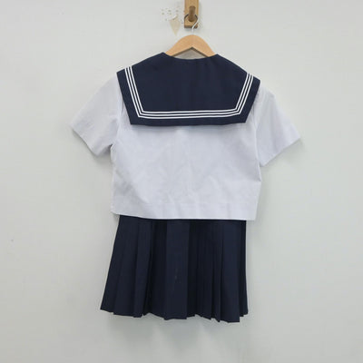 【中古】愛知県 桜台高等学校 女子制服 3点（セーラー服・スカート）sf020426