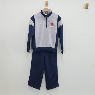 【中古】宮城県 仙台東高等学校 女子制服 2点（ジャージ 上・ジャージ 下）sf020438