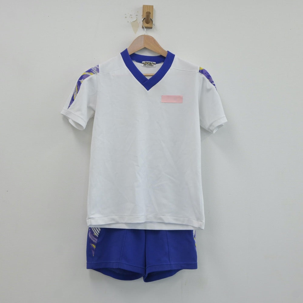 【中古】兵庫県 神戸市立広陵中学校 女子制服 2点（体操服 上・体操服 下）sf020444