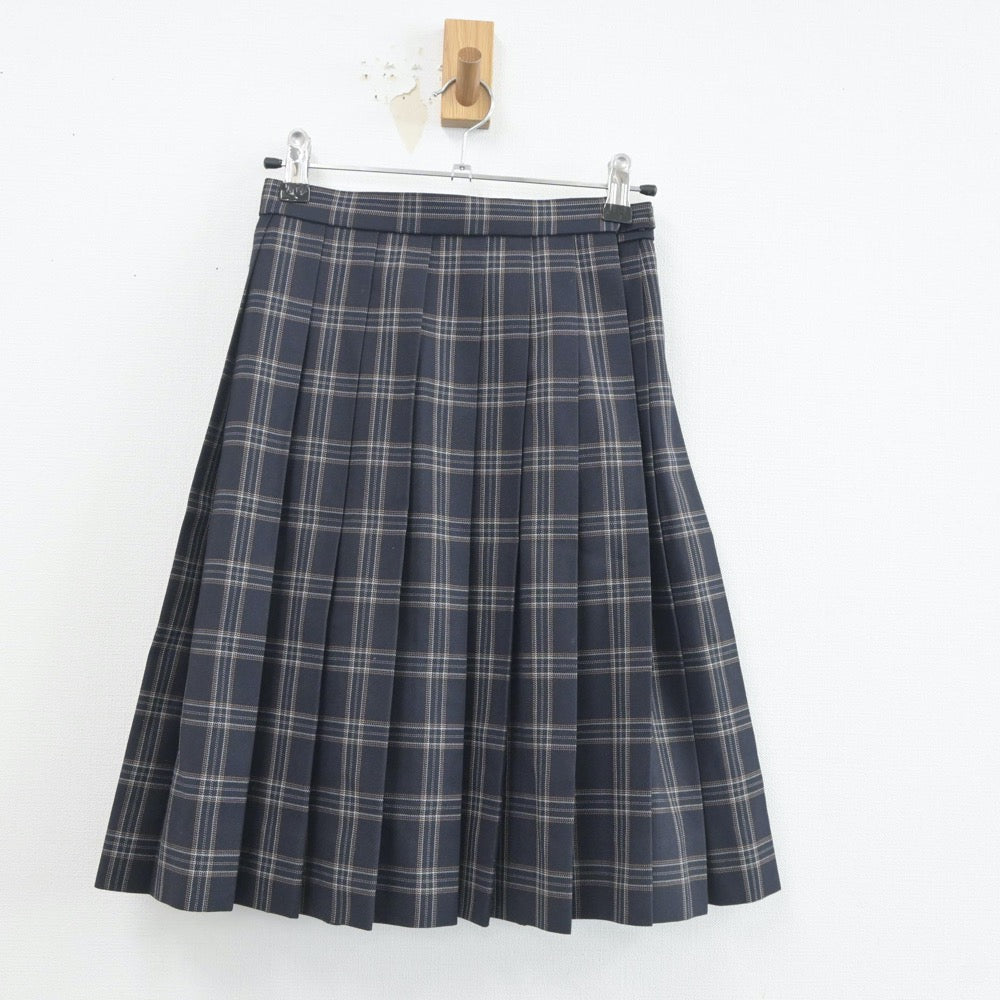 【中古】兵庫県 神戸市立広陵中学校 女子制服 4点（ブレザー・ニット・シャツ・スカート）sf020445