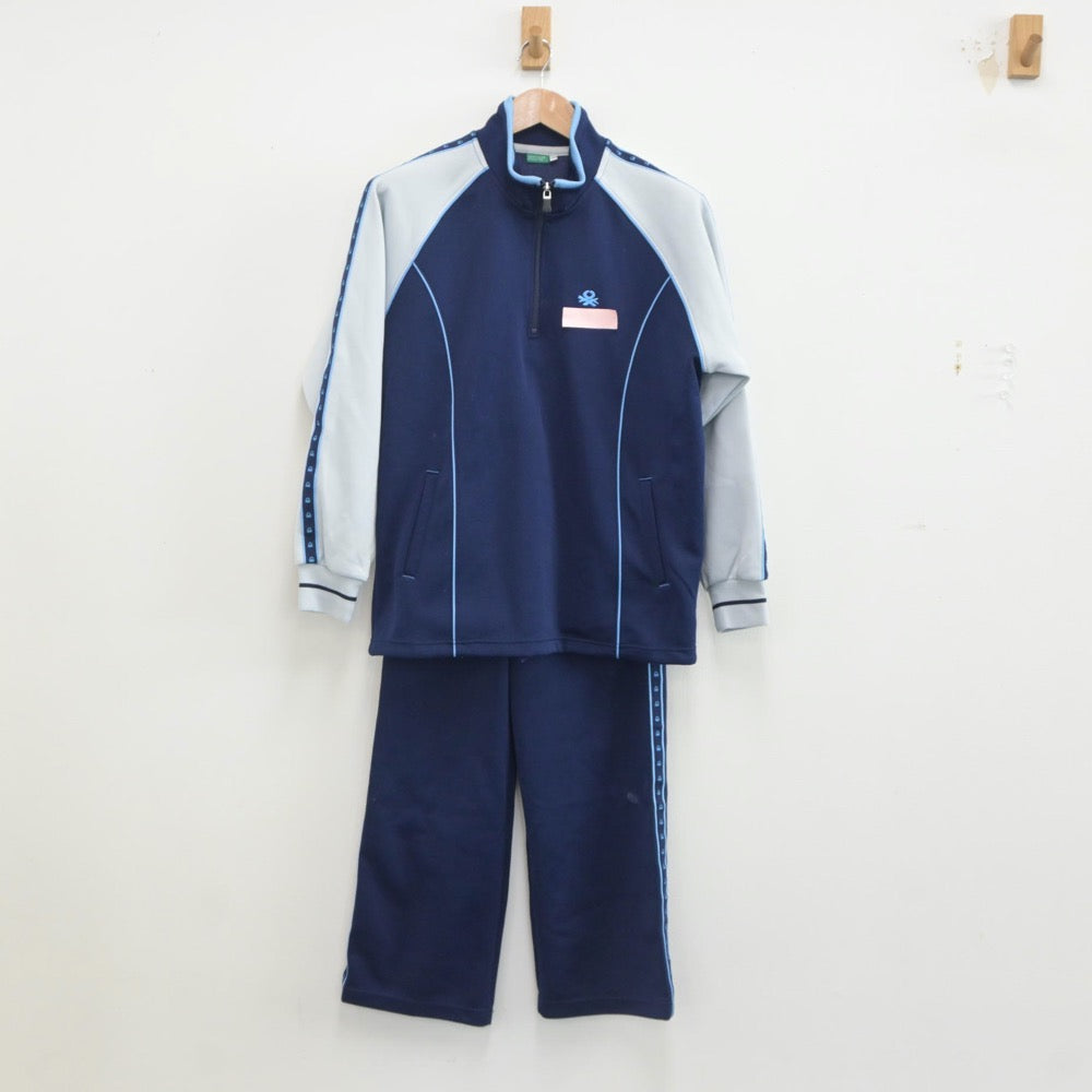 【中古】兵庫県 鈴蘭台高等学校 女子制服 4点（ジャージ 上・体操服 上・ジャージ 下・体操服 下）sf020448