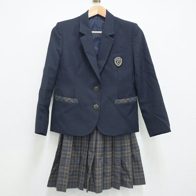 【中古】埼玉県 桶川高等学校 女子制服 2点（ブレザー・スカート）sf020463