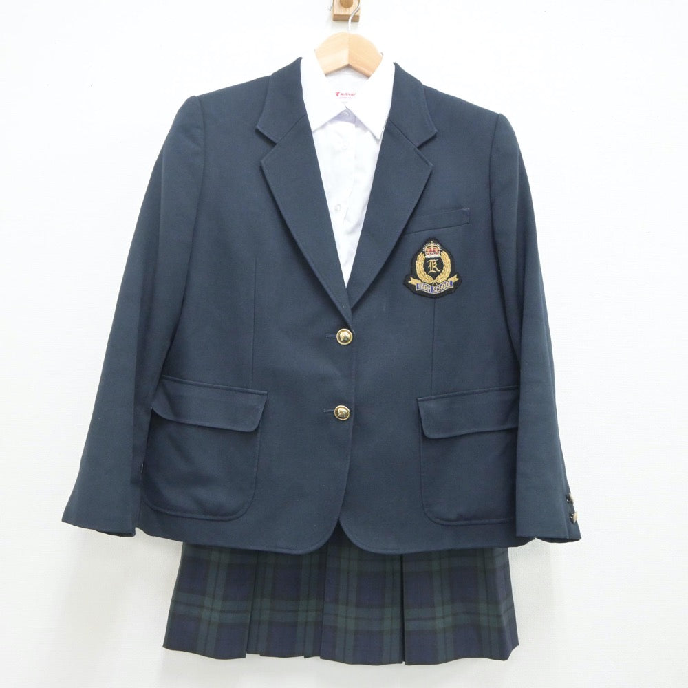 【中古】長野県 小海高等学校 女子制服 3点（ブレザー・シャツ・スカート）sf020465