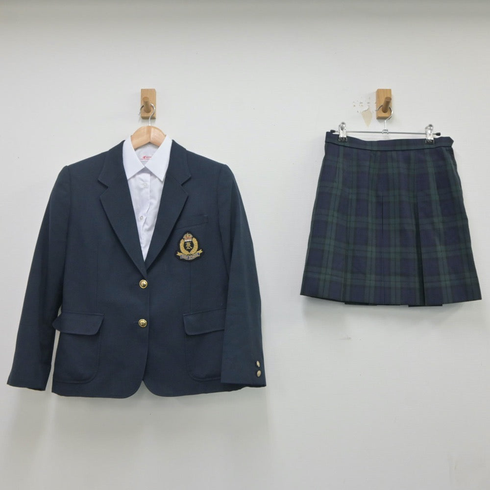 【中古】長野県 小海高等学校 女子制服 3点（ブレザー・シャツ・スカート）sf020465