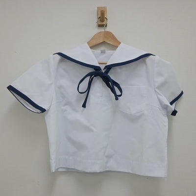 【中古】青森県 鮫中学校 女子制服 3点（セーラー服）sf020469