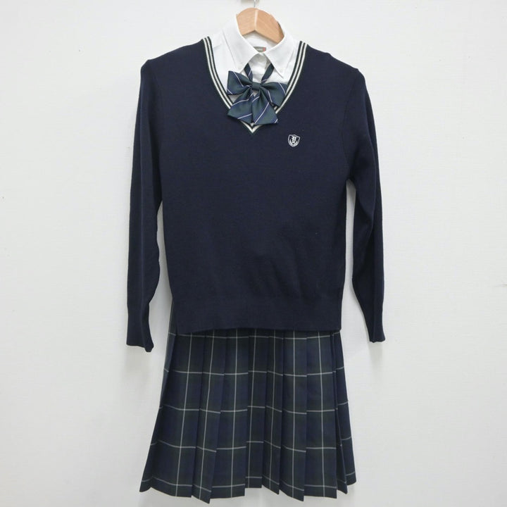 中古制服】徳島県 吉野川高等学校 女子制服 6点（ブレザー・シャツ・ニット・スカート）sf020470【リサイクル学生服】 | 中古制服通販パレイド