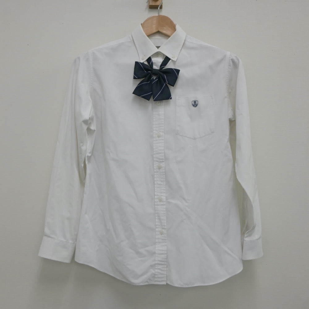 【中古】徳島県 吉野川高等学校 女子制服 6点（ブレザー・シャツ・ニット・スカート）sf020470