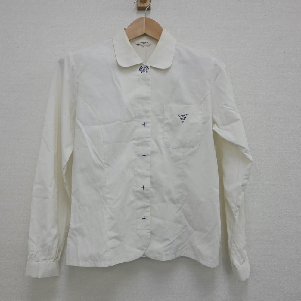 【中古】兵庫県 日ノ本学園高等学校 女子制服 4点（ブレザー・シャツ・ニット・スカート）sf020484