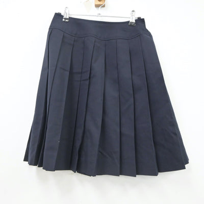 【中古】兵庫県 日ノ本学園高等学校 女子制服 4点（ブレザー・シャツ・ニット・スカート）sf020484