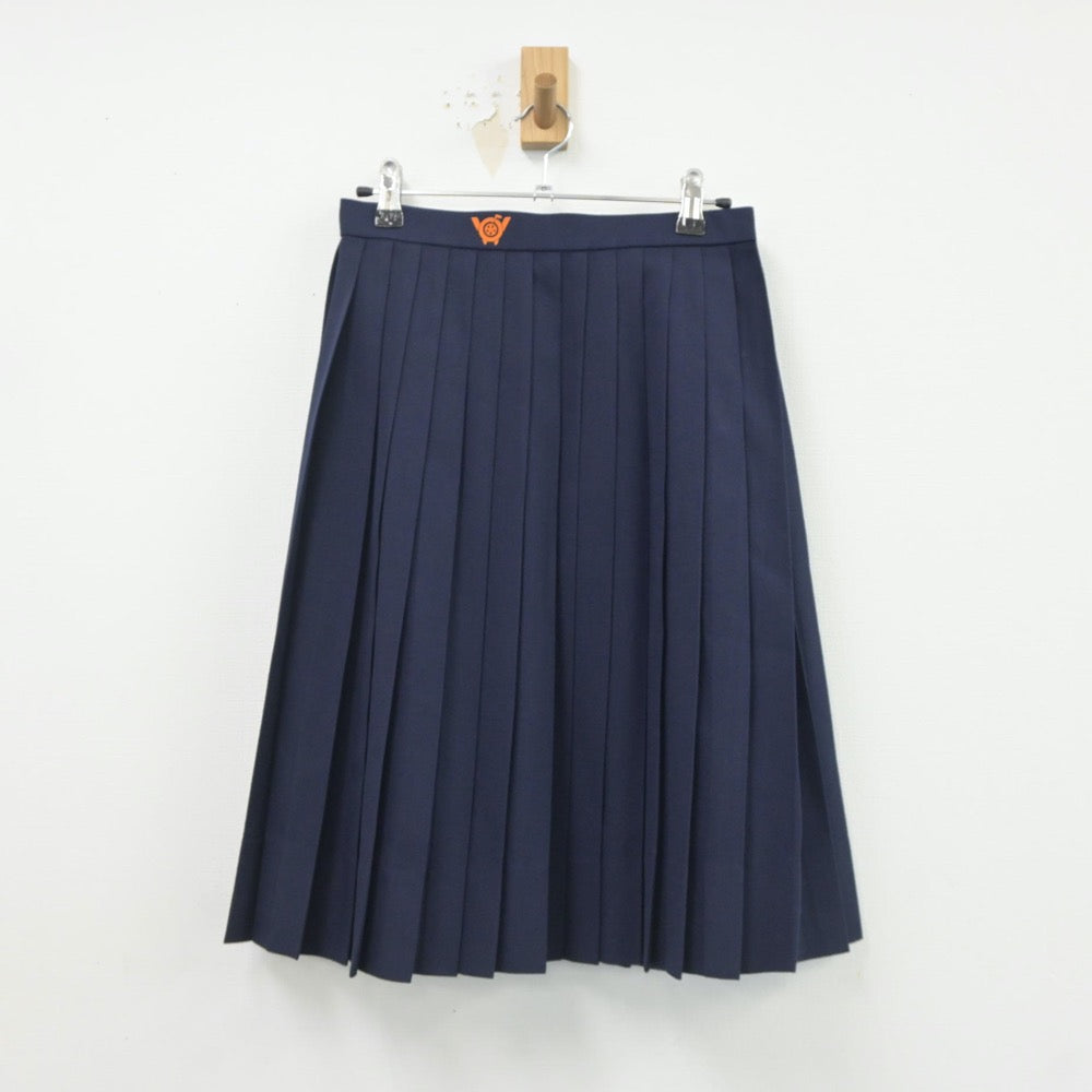 【中古】和歌山県 紀ノ川中学校 女子制服 3点（セーラー服・スカート）sf020518