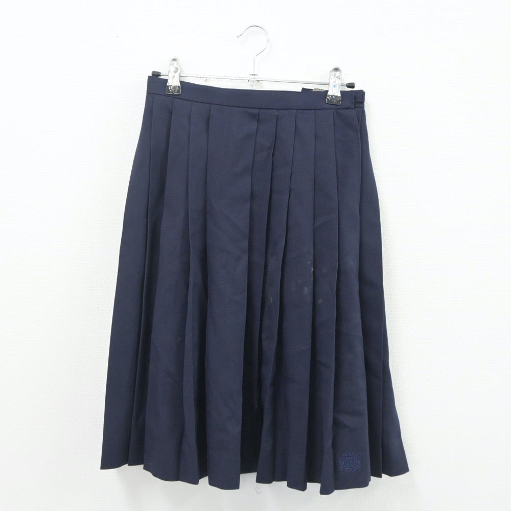 【中古】埼玉県 松山女子高等学校 女子制服 3点（セーラー服・スカート）sf020527